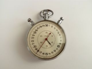 Vintage Mechanical Stopwatch Chronometer Slava Ussr
