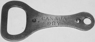 Vintage Bottle Opener Canada Dry The Champagne Of Ginger Ales,  Cond