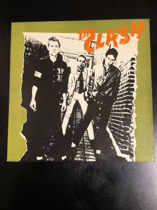 The Clash Self Titled Lp Je 36060 Epic 1979