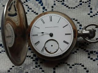 Elgin G.  M.  Wheeler 18s 13 Jewel Pocket Watch For Repair