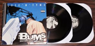 Vintage Hip Hop Lp The B.  U.  M.  S Brothas Unda Madness Lyfe N Tyme 1995 Priority