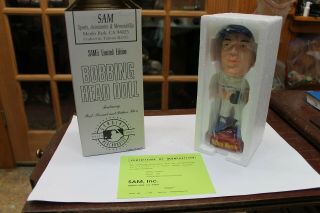 1996 S.  A.  M.  Hideo Nomo 1395 Bobber Head Doll And
