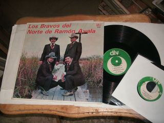 Ramon Ayala &los Bravos Del Norte,  On Dlv - 309,  W/45 " Rinconcito En El Cielo " Rare
