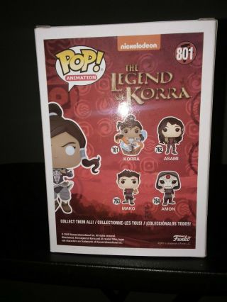 Funko POP The Legend Of Korra Chase Glow Special Edition - IN HAND 3