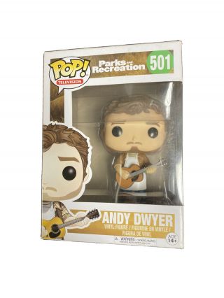Funko Pop Parks And Recreation Andy Dwyer 501 Vaulted/retired