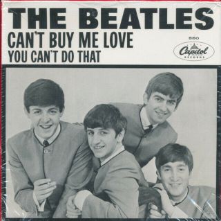 The Beatles: Exclusive 7inch Vinyl (Cant Buy Me Love/You Cant Do That) & T - shirt 2