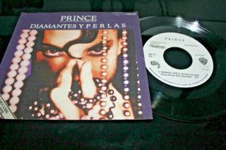 Prince Diamonds And Pearls 1991 Mexico 7 " Promo 45 Synth Pop House