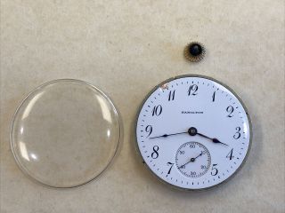 Antique Hamilton Grade 900,  Model 1,  19 Jewels Pocket Watch Movement (only)