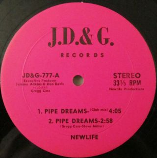Boogie Funk 12 " Single - Newlife " Pipe Dreams " Private Modern Soul