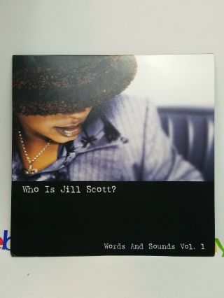 Who Is Jill Scott? Words And Sounds Vol.  1 Blue Vinyl Limited Edition 20th Anniv