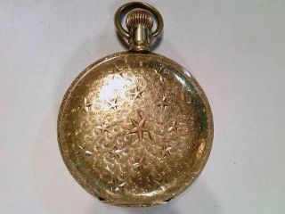 Hunter Pocket Watch Case Size 0s Gold Filled Puritan