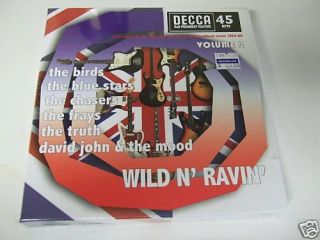 V/a - Wild N Ravin Vol.  2 7 " Boxset - Uk Freakbeat R&b