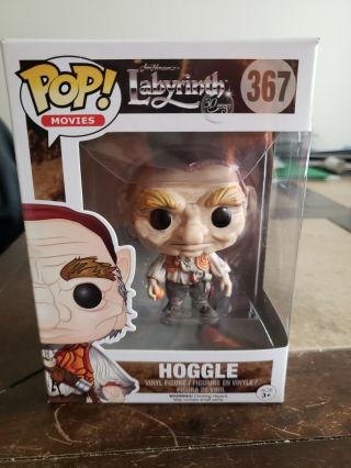 Funko Pop Movies 367 Hoggle Labyrinth 2016 Vinyl Figure Protector/shipping