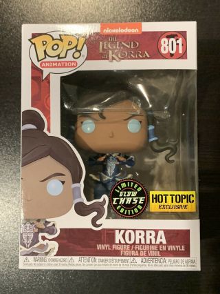 Funko Pop The Legend Of Korra Chase Glow Special Edition - In Hand