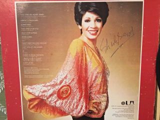 Shirley Bassey Vinyl Record Lp Signed Autograph Pop 70s R&b Soul
