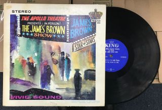 James Brown " Live At The Apollo " 1st Pressing 12 " Funk Soul Lp