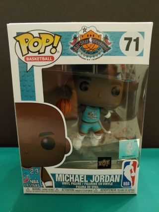 Funko Pop Michael Jordan 71 All Star Jersey 1996 Upper Deck Exclusive