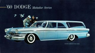 1960 Dodge Matador Wagon Refrigerator Fridge / Tool Box Magnet