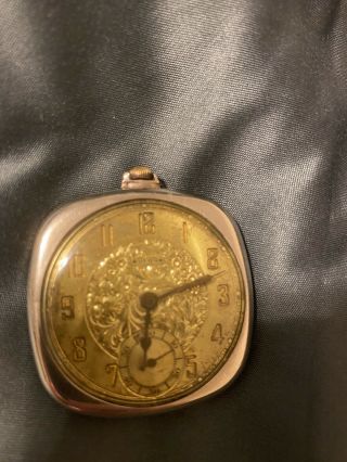 Bulova Vintage Watch Quality Filled Art Deco.  Swiss Men’s Pocket Watch.  Runs