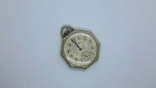 Vintage York Standard Pocket Watch,  16s,  15j