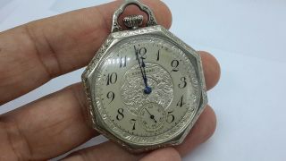 Vintage York Standard Pocket Watch,  16s,  15j 2