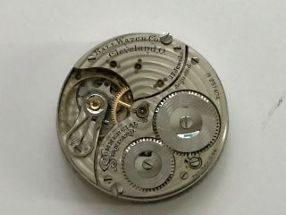 Very Rare Ball Commercial Standard 16s 17j Pocket Watch Movement Running Strong