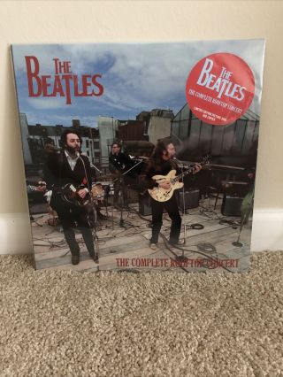 The Beatles Complete Rooftop Concert Vinyl Picture Disc Limited Edition 300