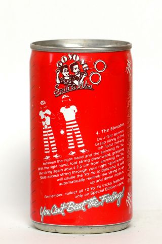 1990 Coca Cola Can From South Africa,  Go - Yo - Yo Spin To Win / The Elevator
