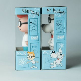 Funko Mr.  Peabody and Sherman Cartoon Characters Wacky Wobblers 2