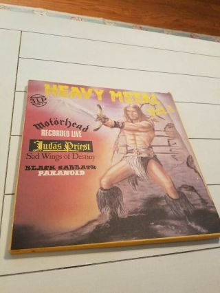 Heavy Metal Vol.  1 - Motorhead,  Judas Priest,  Black Sabbath 3 Lp Set Germany 