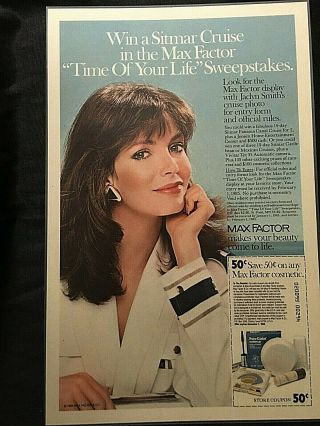 Jaclyn Smith - Max Factor Ad 1984