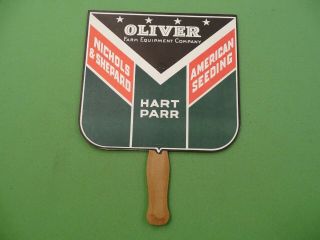 Oliver Hart Parr Advertising Fan Reprint