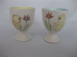 Two Vintage Egg Cups - Made In Japan