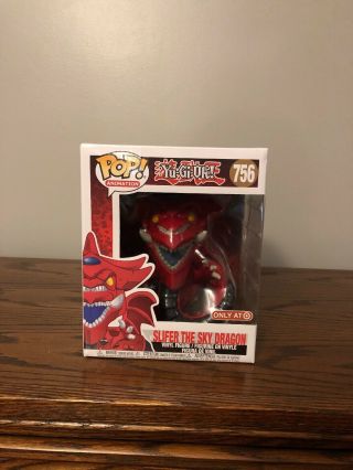 Yu - Gi - Oh Slifer The Sky Dragon Funko Pop Target Exclusive 756 In Hand