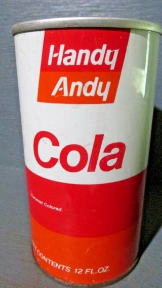 Handy Andy Cola Pre Bar - Code Wide Seam Steel Soda Can - [read Description] -