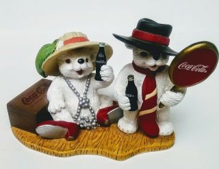 1998 Coca - Cola " Polar Bear Cub " Figurine,  " You Bring Out The Best In Me " H72055