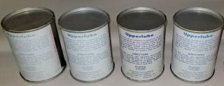 Vintage Mobil Upperlube 4 Oz Can Container NOS Automotive 2
