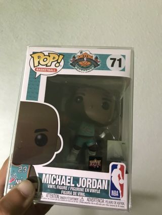 Michael Jordan 1996 All Star Funko Pop 71 Upper Deck Exclusive In Hand Fast