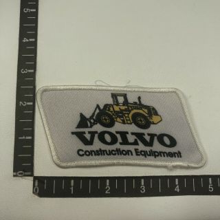 - As - Is - Shape Volvo Construction Equipment Advertising Patch 09r4
