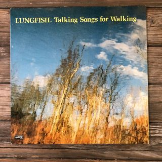 Lungfish " Talking Songs For Walking " Vinyl Lp Orig 1992 Dischord W/ Promo Poster