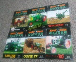 6 Issues Full Yr 2012 Oliver Hart Parr Tractor Collector Magazines 66 77 80 1750