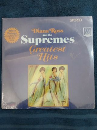 1967 Motown Diana Ross & The Supremes Greatest Hits Vinyl Double Lp.