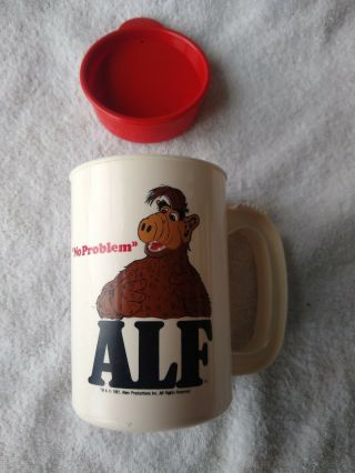Vintage 1987 Alf Coffee Mug.  " No Problem " 20oz.  Max