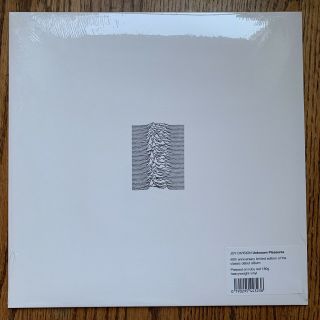 Joy Division Unknown Pleasures 40th Anniversary Ruby Red Vinyl