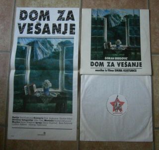 Time Of The Gypsies - Kusturica/bregovic - Yugoslavia Ost,  Poster Nm