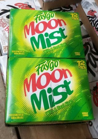 1x 12oz 12pk Faygo Moon Mist Cans