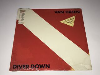 Van Halen Diver Down Vinyl Lp Record Eddie David Lee Roth