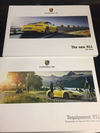 2016 Porsche 911 991.  2 Carrera 4s Vip Prestige Sales Brochure Usa 146 Pgs,  Bonus