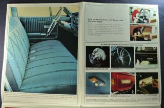 1966 Mercury Brochure Park Lane Montclair Monterey Wagon Comet Cyclone 3