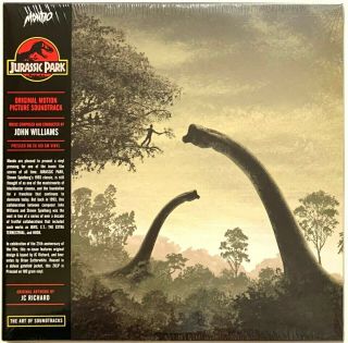 Jurassic Park Soundtrack [translucent Green] Lp Vinyl Record Album [sealed] 180g